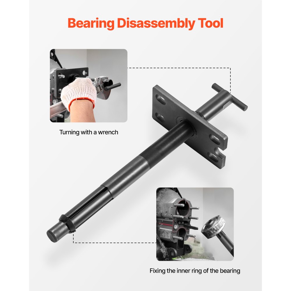 VEVOR Mercruiser Alignment Tool & Gimbal Bearing Puller Set, Compatible with Mercruisers, OMC, Volvo Cobra Bell Housings, Engine Alignment Tool, Bearing Puller Seal Bellow Expander Tools Easy-to-Use