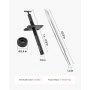 VEVOR Mercruiser Alignment Tool & Gimbal Bearing Puller Set, Compatible with Mercruisers, OMC, Volvo Cobra Bell Housings, Engine Alignment Tool, Bearing Puller Seal Bellow Expander Tools Easy-to-Use