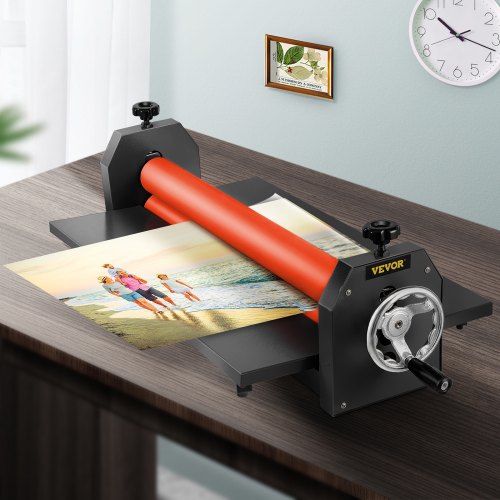 VEVOR 39" 1000MM Manual Cold Roll Laminator Vinyl Photo Film Mounting Laminating Machine Cold Roll Laminating Machine