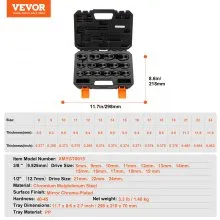 VEVOR Crowfoot Wrench Set 1/2