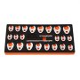 VEVOR 3/8" Drive Crowfoot Wrench Set with 2 Extension Bars, 24-Piece Crows Foot Wrench Set, SAE  3/8"-1" and Metric 10-22 mm, CR-MO Steel Crowfoot Wrench Set, with EVA Tool Organizer