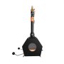 VEVOR Portable Propane Forge, 3 Burners, 2600℉ Tool and Knife Making Blacksmithing Farrier Forge, Large Capacity Hexagon, Cold-Rolled Steel Gas Forging Tools and Equipment, Use for Metal Forging