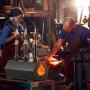 VEVOR Portable Propane Forge, 3 Burner Farrier Forge, 2600℉ Tool and Knife Making Blacksmithing Gas Forge, Large Capacity Hexagon Cold-Rolled Steel Gas Forging Tools and Equipment for Metal Forging