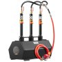 VEVOR Portable Propane Forge, 3 Burner Farrier Forge, 2600℉ Tool and Knife Making Blacksmithing Gas Forge, Large Capacity Hexagon Cold-Rolled Steel Gas Forging Tools and Equipment for Metal Forging