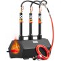 VEVOR Portable Propane Forge 3 Burner Farrier Forge 2600℉ Tool Knife Metal Forge