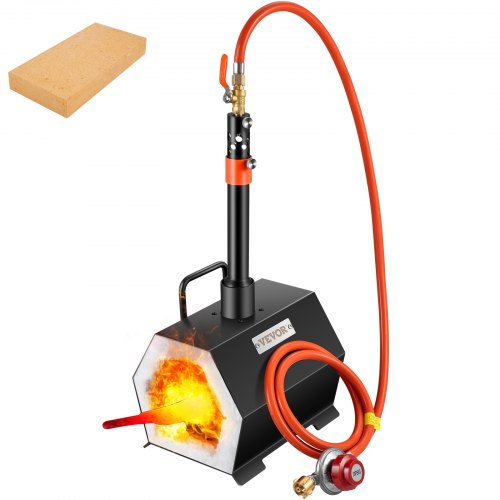 VEVOR Propane Forge Farrier Forge Single Burner Tool Knife Making Blacksmithing