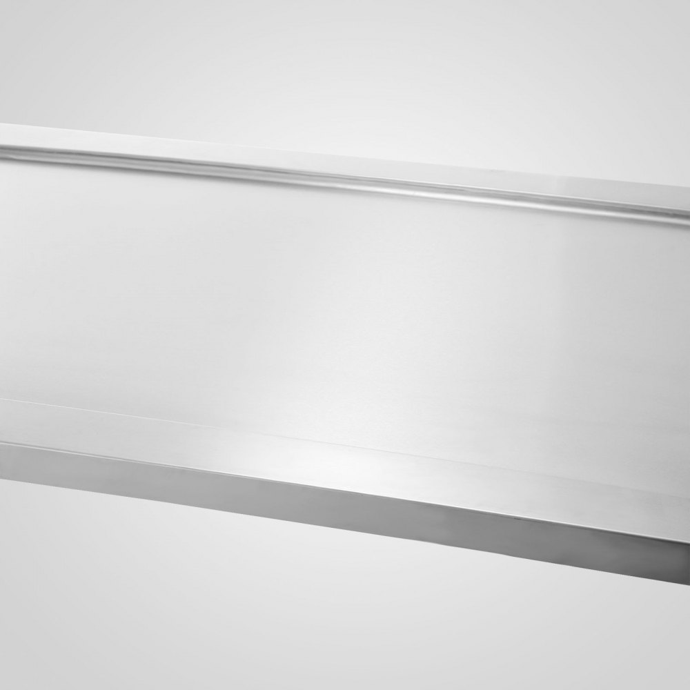 Stainless Steel Kitchen Catering Serving Trolley Cart Food Prep Table 2 Tiers