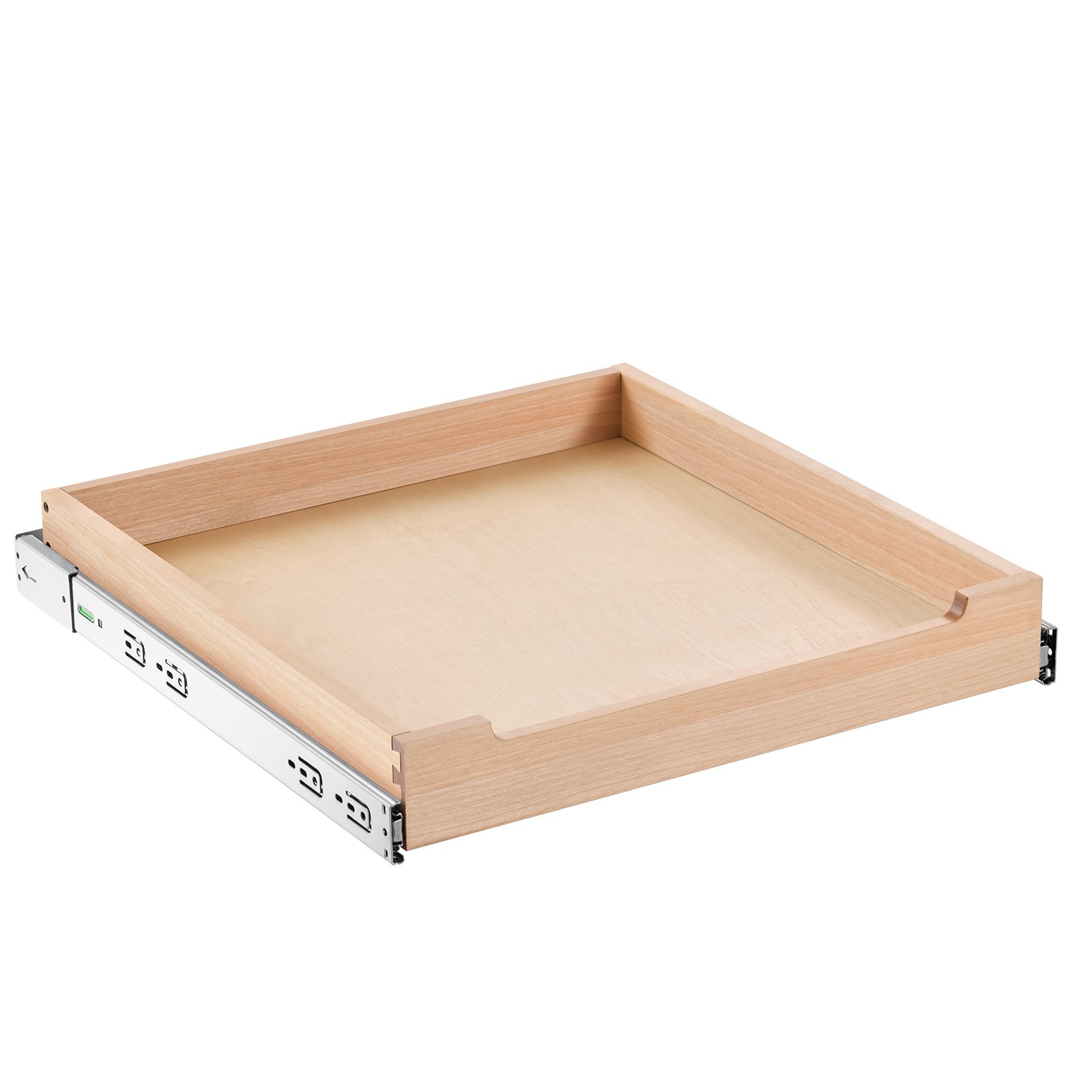 VEVOR Pull Out Cabinet Organizer, 20"W x 21"D Cabinet Drawer, Soft Close Slide out Shelf, Heavy-Duty Sliding Wood Drawer, Bottom and Side Assembly Base Cabinet Organization for Kitchen Pantry Bathroom