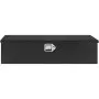 VEVOR Heavy Duty Aluminum Truck Bed Tool Box, Diamond Plate Tool Box with Side Handle and Lock Keys, Storage Tool Box Chest Box Organizer for Pickup, Truck Bed, RV, Trailer, 990 x 330 x 254 mm, Black