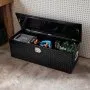 VEVOR 121.9x38.1x38.1 cm Heavy Duty Aluminum Bar Tread Tool Box for Pick Up Truck Bed