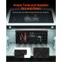 35.4"x14.6"x14.6" Heavy Duty Aluminum Truck Bed Tool Box for Pickup Black