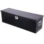 VEVOR Heavy Duty Aluminum Truck Bed Tool Box, Diamond Plate Tool Box with Side Handle and Lock Keys, Storage Toolbox Chest Organizer for Trailer, Pickup, RV, 49"x15"x15"(1244.6x381x381mm), Black