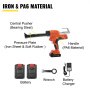 VEVOR Sausage Caulking Gun, 10-Ounce Electric Caulking Gun, Iron 300ml Cartridge Sausage Cartridge Gun Packs, 22.4 x 9.4 in Dual-Use Hand Tool, Caulking Gun Kit