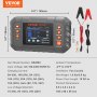 VEVOR Smart Battery Charger, 20-Amp, Lithium LiFePO4 Lead-Acid (AGM / Gel / SLA) Car Battery Charger with LCD Display, Trickle Charger Maintainer Desulfator for Boat Motorcycle Lawn Mower Deep Cycle