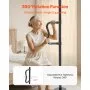 VEVOR Floor-to-Ceiling Transfer Pole 300 Lbs Capacity for 7-10 Ft Ceilings Black