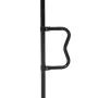 VEVOR Floor-to-Ceiling Transfer Pole, Tension Mounted Bathroom Grab Bar with Anti-Slip Curve Handle, 300 Lbs Capacity Security Pole for Elderly, Ideal Senior Safety Pole for 7-10 Ft Ceilings, Black