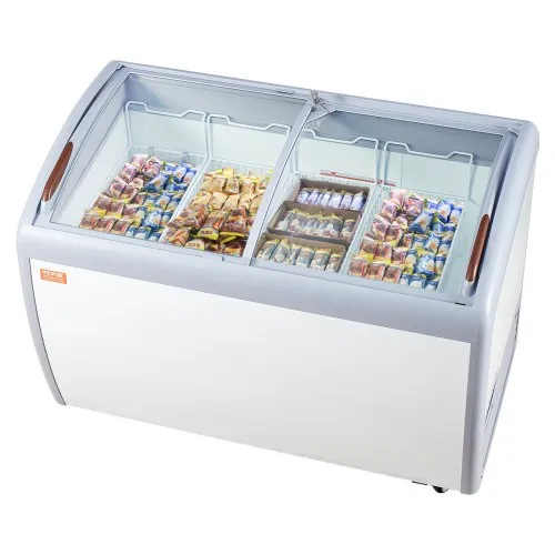 VEVOR Commercial Ice Cream Display Case, Chest Freezer