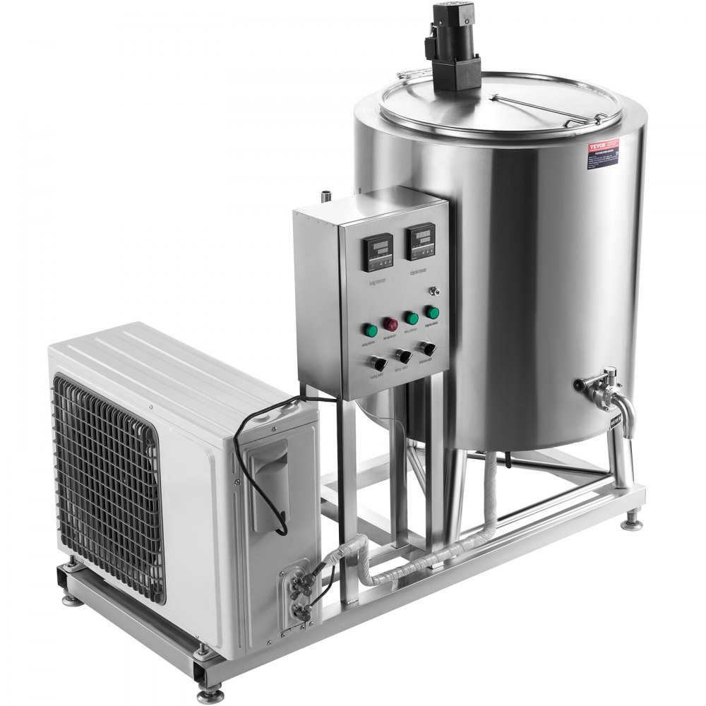 VEVOR Milk Pasteurizer 150L, Commercial Milk Pasteurization Machine, Food Grade 304 Stainless Steel, Professional Pasteurization with Time and Temperature Control, for Milk Juice Yogurt Sterilization