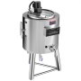 VEVOR Milk Pasteurizer 30L, Commercial Milk Pasteurization Machine, Food Grade 304 Stainless Steel, Professional Pasteurization with Time and Temperature Control, for Milk Juice Yogurt Sterilization