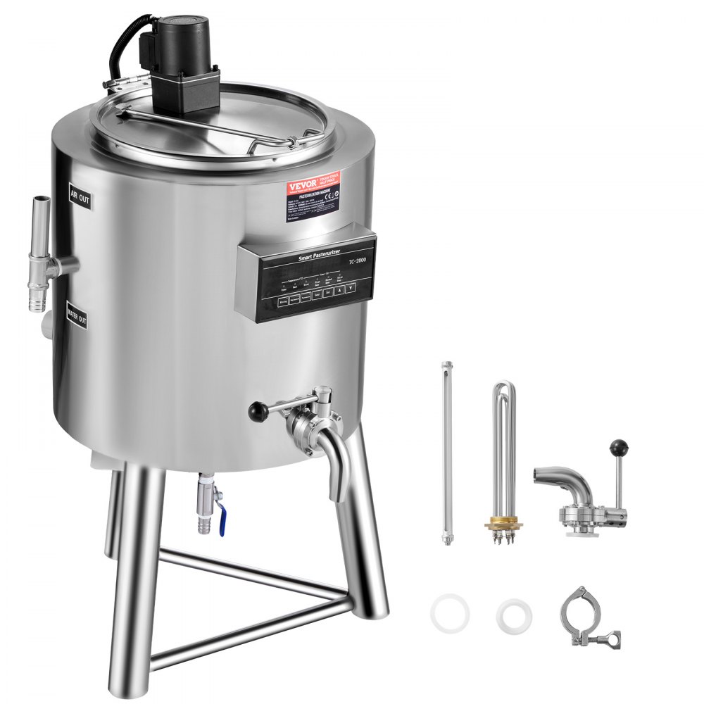 Commercial Milk Pasteurization Machine 50L Pasteurizer for Milk Sterilization