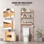 VEVOR Over the Toilet Storage 3-Tier Bathroom Shelf Rack Space Saver Organizer
