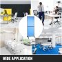 Vevor Acoustic Room Divider Office Partition 24"x66" Cubicle Divider Light Blue