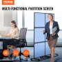 VEVOR Acoustic Room Divider Partition Panel Privacy Screen 2 Pack Indigo Blue