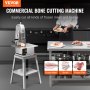 VEVOR 850W Commercial Electric Meat Bandsaw Stainless Steel Bone Sawing Machine