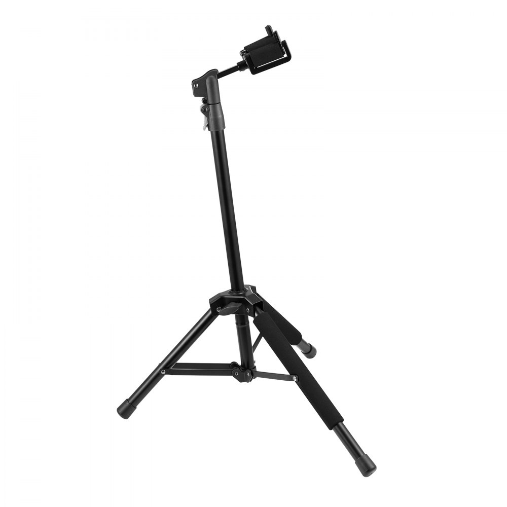 VEVOR Tripod Guitar Stand Floor-Standing Foldable 900-1200 mm (35.4-47.2 in) Adjustable Height