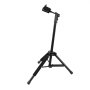 VEVOR Tripod Guitar Stand, 33 lbs/15 kg Load Capacity, Floor-Standing Foldable Guitar Stand Display Rack with 35.4-47.2 in/900-1200 mm Adjustable Height, for Guitar Acoustic Electric Classical Bass