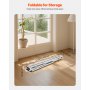 VEVOR Clothes Drying Rack, 2-Tier Telescopic Laundry Dryer Rack, Stainless Steel Drying Racks with 30 Windproof Holes and 2 Shoe Hooks, Free-Standing and Portable Hanger for Outdoor & Indoor Use