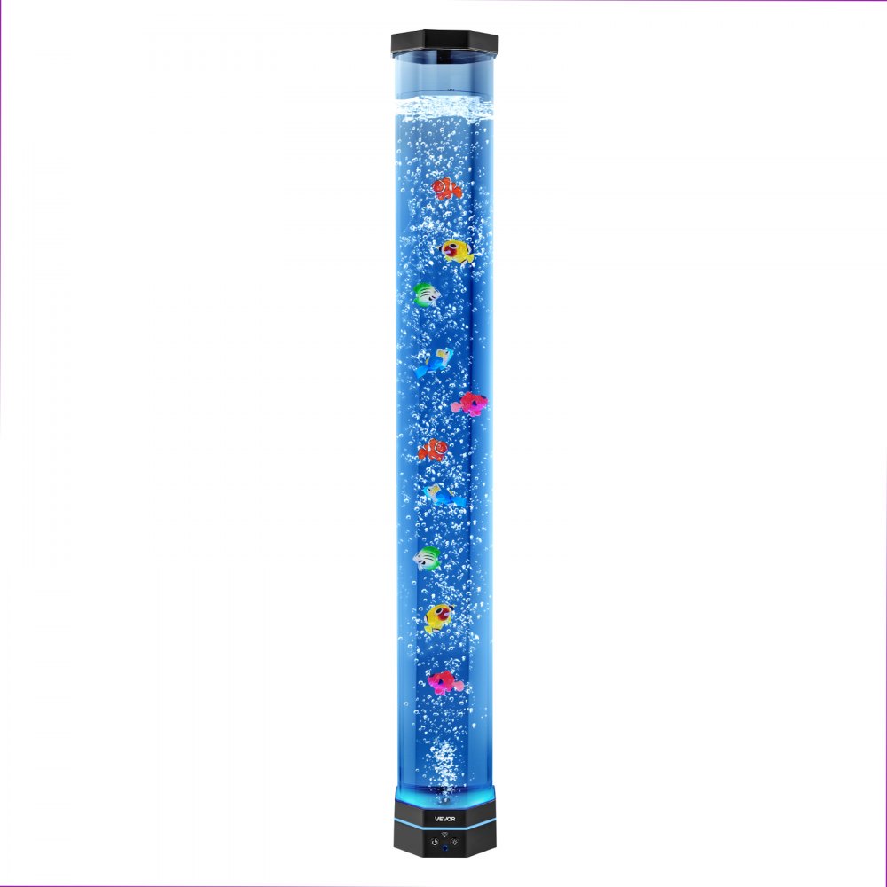 VEVOR Bubble Tube Lamp 16 Color 1 m Sensory Aquarium Lamp for Relief Calming