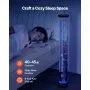 VEVOR Sensory Bubble Tube Lamp, 100 cm Bubble Fish Tube, Sensory Aquarium Lamp with 10 Floating Fish & 16 Color Effects, Remote Control, Stress Relief Calming Light for Bedroom Living Room Home Decor