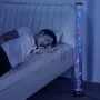 VEVOR Sensory Bubble Tube Lamp, 1.2 m Bubble Fish Tube, Sensory Aquarium Lamp with 10 Floating Fish & 16 Color Effects, Remote Control, Stress Relief Calming Light for Bedroom Living Room Home Decor
