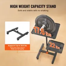 VEVOR Projector Stand with Wheels Projector Floor Stand Height from 22.8-57.3"
