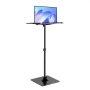 VEVOR Projector Stand, Projector Floor Stand Adjustable Height from 30.3 to 63.4 in, Projector Mount with Tray, Ideal for Outdoor Movies, Home, Office, Stage and Studio, Black