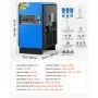 VEVOR Compressed Air Dryer, 50CFM Refrigerated Air Dryer, 120V 60Hz Industrial Refrigerated Air-Drying System for 10HP Compressors - with Color Screen Control Panel and Automatic Drainage