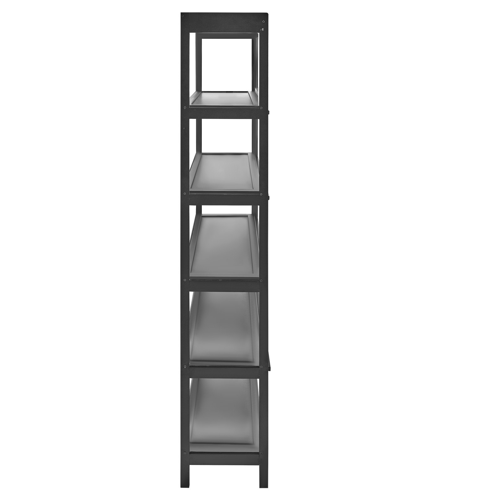 VEVOR Display Cabinet with Acrylic Doors, 68 in Tall 5-Tier Curio Cabinet, Natural Wooden Fame, Collectibles Toy Organizers Rack & Display Case, Bookshelf for Home, Office, Playroom, Living Room