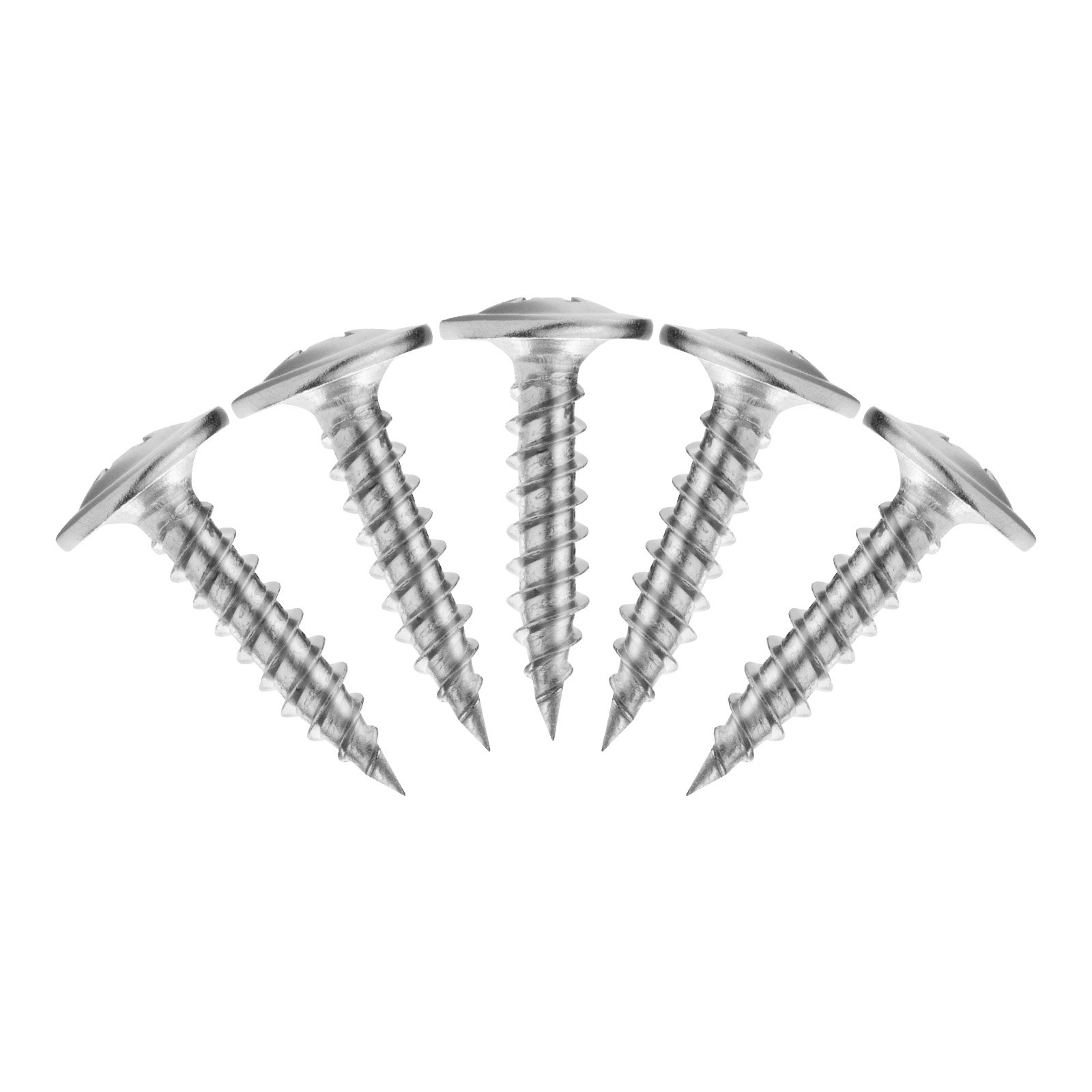 VEVOR Screws, #8 x 3/4 inch Length Self Drilling Drywall to Wood Screw, All Purpose High-Hardness Stainless Steel Wall Anchors with a Phillips Drill Bit, Cross Slot for Home Renovation(300 per Box)