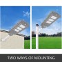 60W LED Solar Motion Activated Sensor Wall Street Light Lamp Courtyard Plaza