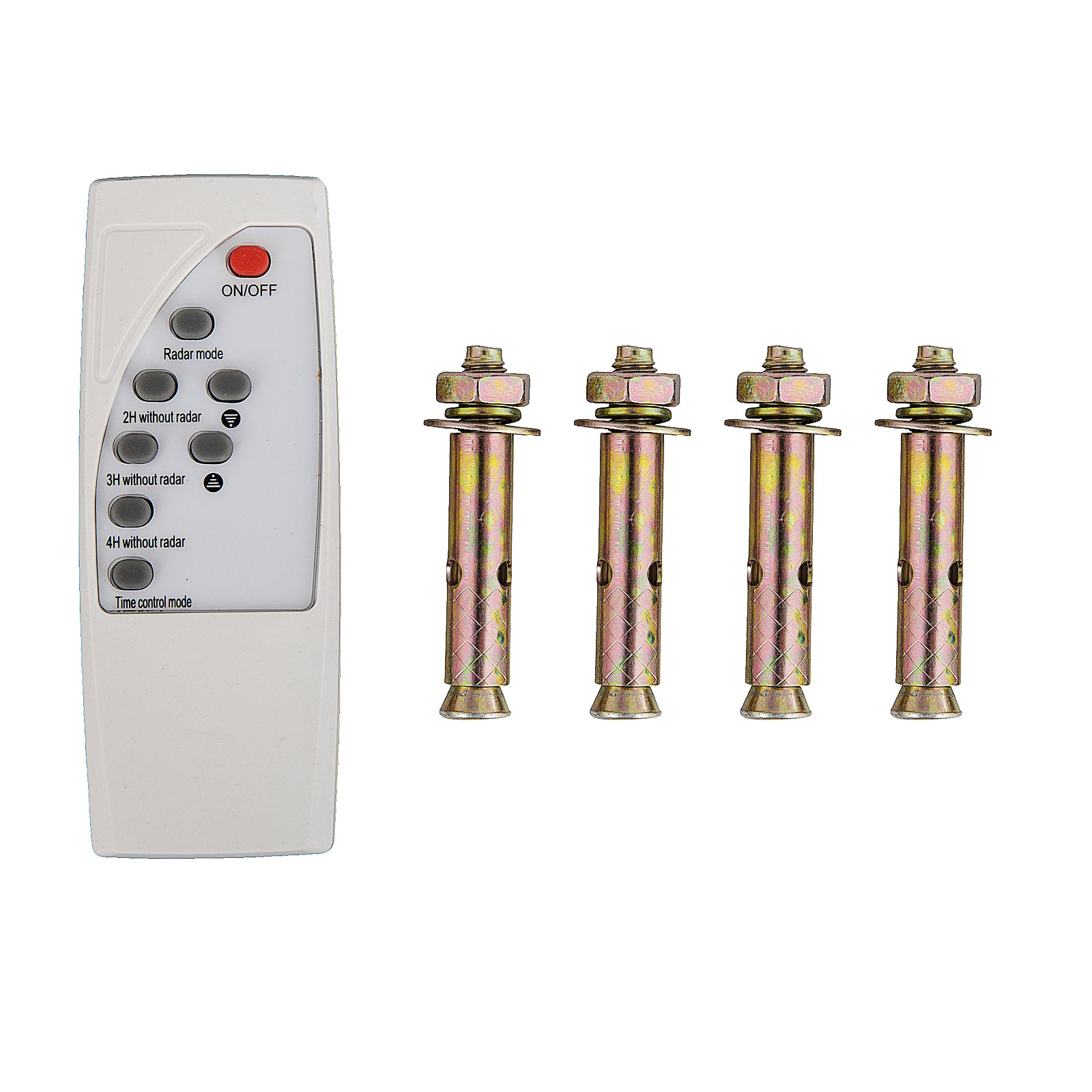 60W LED Solar Motion Activated Sensor Wall Street Light Lamp Courtyard Plaza