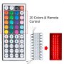 remote and led lights with 20 colors and remote control, perfect for VEVOR storefront lights.