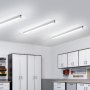 VEVOR - Lámpara LED para taller (paquete de 6, T5, luminaria individual integrada, 1,2 m, 2200 lm, 6500 K, tubo LED conectable, con cable eléctrico e interruptor de encendido/apagado, ideal para garaje, almacén, banco de trabajo, taller)