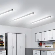 6Pack 4FT LED Shop Light T5 Integrated Single Fixture Linkable LED Tube Light