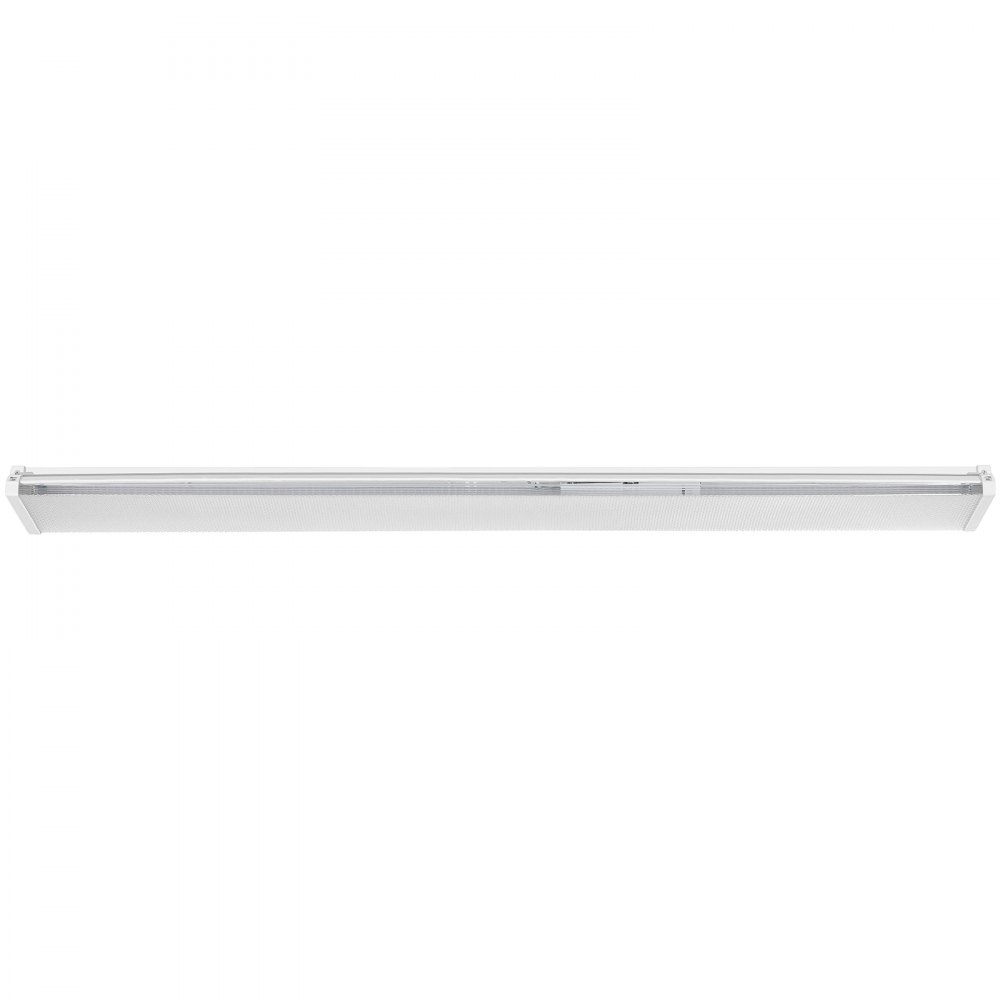 VEVOR 4FT LED Wraparound Light, 50W, 5500LM Flush Mount LED Shop Light, 3000K/4000K/5000K Adjustable LED Kitchen Ceiling Lighting Fixtures for Garage Office Laundry Fluorescent Tube Replacement, FCC