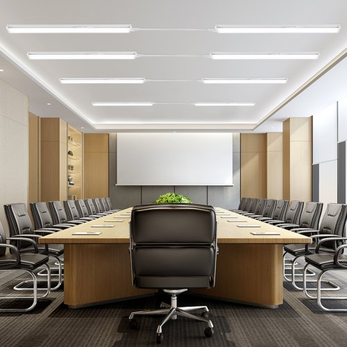 VEVOR 4FT LED Wraparound Light, 40W, 4500LM Flush Mount LED Shop