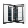 VEVOR Lighted Medicine Cabinet with Mirror, 20 x 28 in Recessed or Wall Mount, 3 Color Dimmable LED Bathroom Medicine Cabinet with Sensor Light, Adjustable Shelve Storage, Memory Defog Function