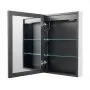 VEVOR Lighted Medicine Cabinet with Mirror, 20 x 28 in Recessed or Wall Mount, 3 Color Dimmable LED Bathroom Medicine Cabinet with Bottom Lighting, Adjustable Shelve Storage, Memory Defog Function