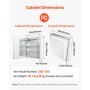Lighted Medicine Cabinet with HD Mirror 24 x 30 in Recessed or Wall Mount