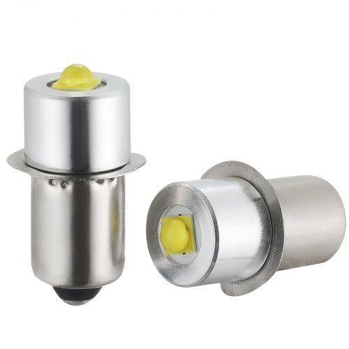 VEVOR LED Flashlight Bulbs P13.5S 4-12 Volt Maglight LED Bulbs for Flashlights